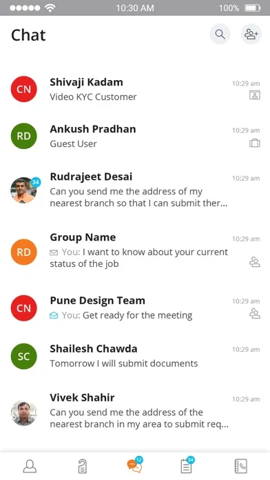 Zrzuty ekranu WorkApps
